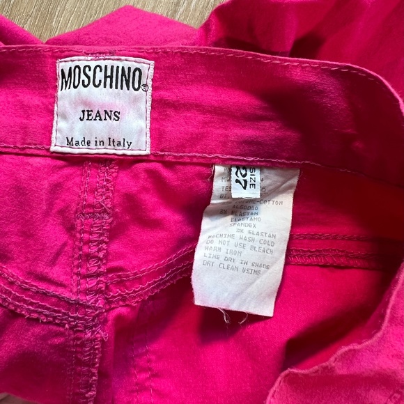 Vintage (1999-2000) Moschino Stretch Denim Pant - Picture 3 of 3